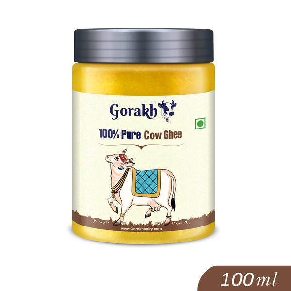 GORAKH Pure Cow Ghee 100ml Jar