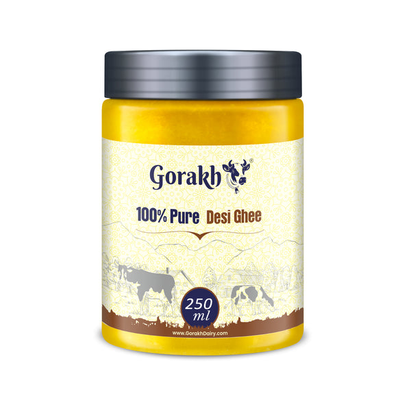 GORAKH Pure Desi Ghee 250ml Jar